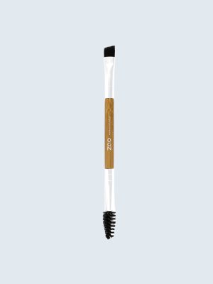 ZAO, Bamboo Eyebrow Duo Brush, Make-up borstel, 712
