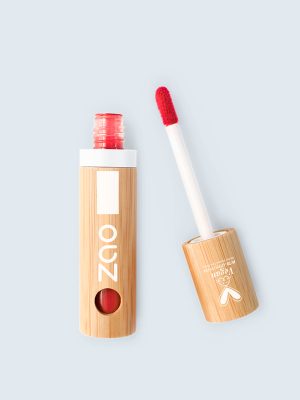 ZAO, Vegan Daring Lip Ink, 450 THE Rouge, 3.8 ml