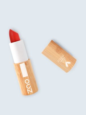 ZAO, Vegan Daring Lipstick, 410 THE Rouge, 3,5 g