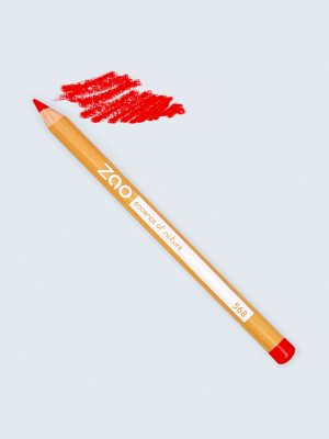 ZAO, Daring multifunctioneel potlood, rode puntenslijper, THE Rouge