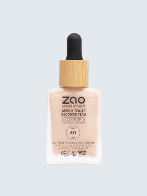 ZAO, Organic Second Skin Getint Serum Foundation